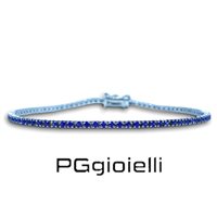 Bracciale PG Gioielli in Oro Zaffiro 1.2 Ct BRP176Z-19 - BRP176Z-19